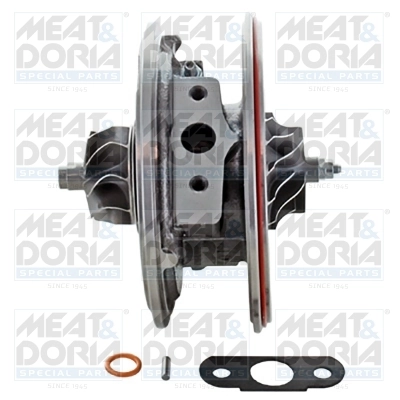 Core assembly, turbocharger